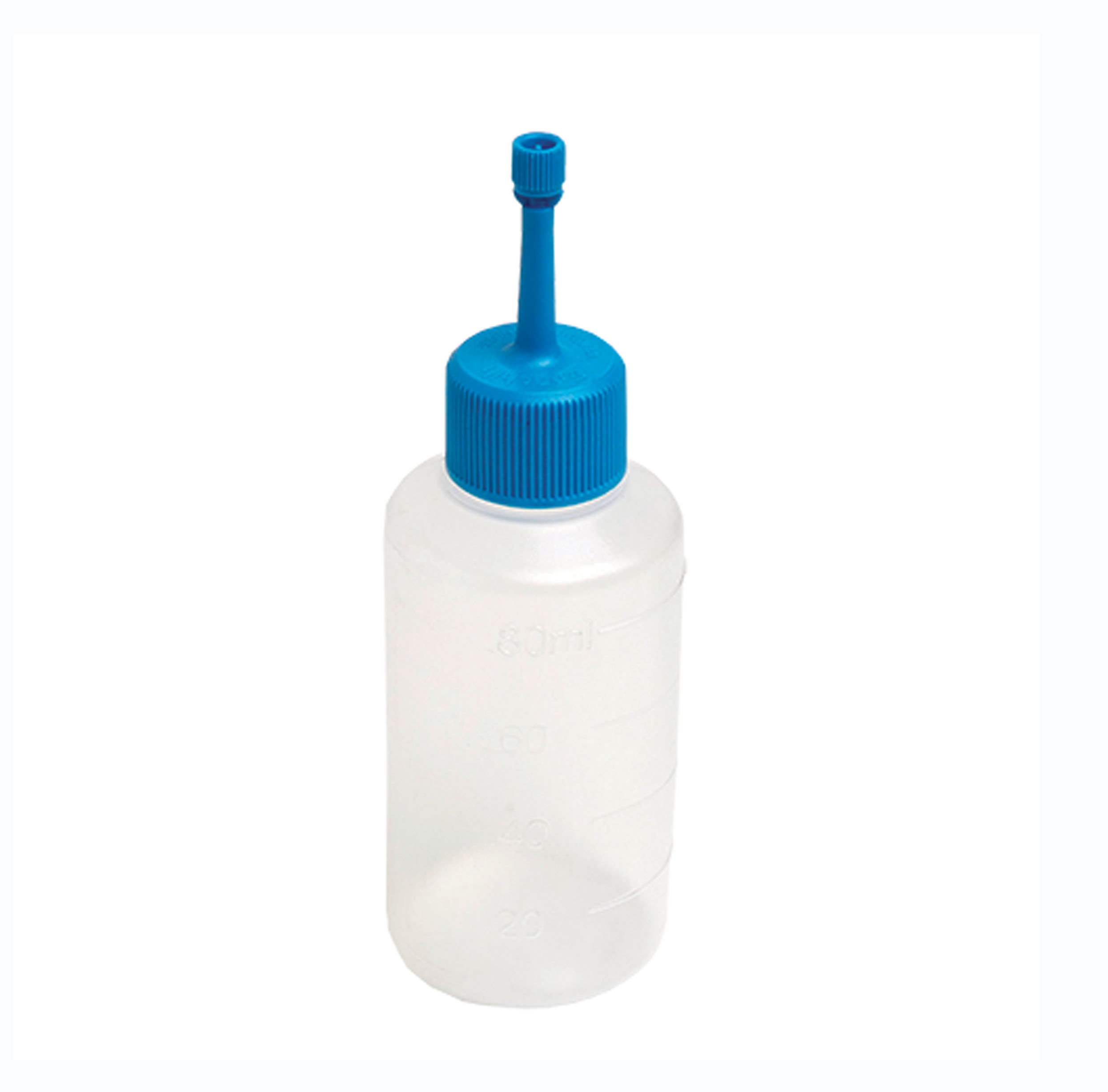 Botella colecta descartable para almacenamiento de semen porcino.